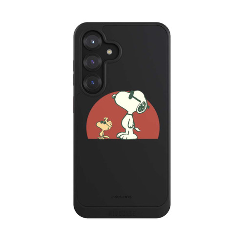 Samsung Galaxy S25 NIVOcore Snoopy Woodstock Far Out transparent
