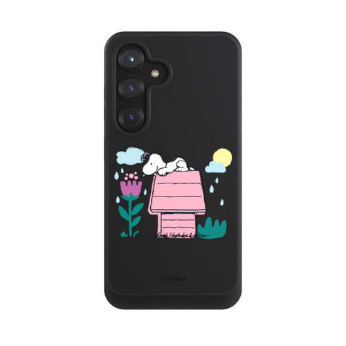 Samsung Galaxy S25 NIVOcore Snoopy Hundehütte Spring transparent