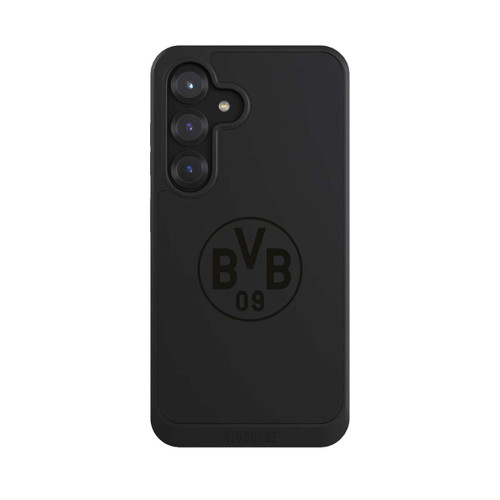 Samsung Galaxy S25 NIVOcore BVB Logo Schwarz Transparent