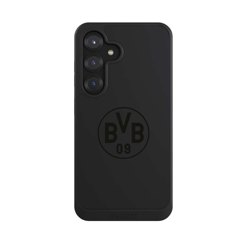 Galaxy S25 NIVOcore BVB Logo Schwarz Transparent