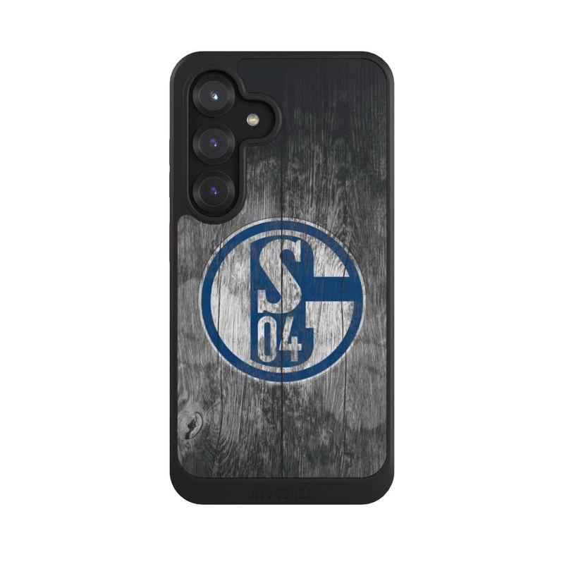 Galaxy S25 NIVOcore Schalke 04 Holz Look