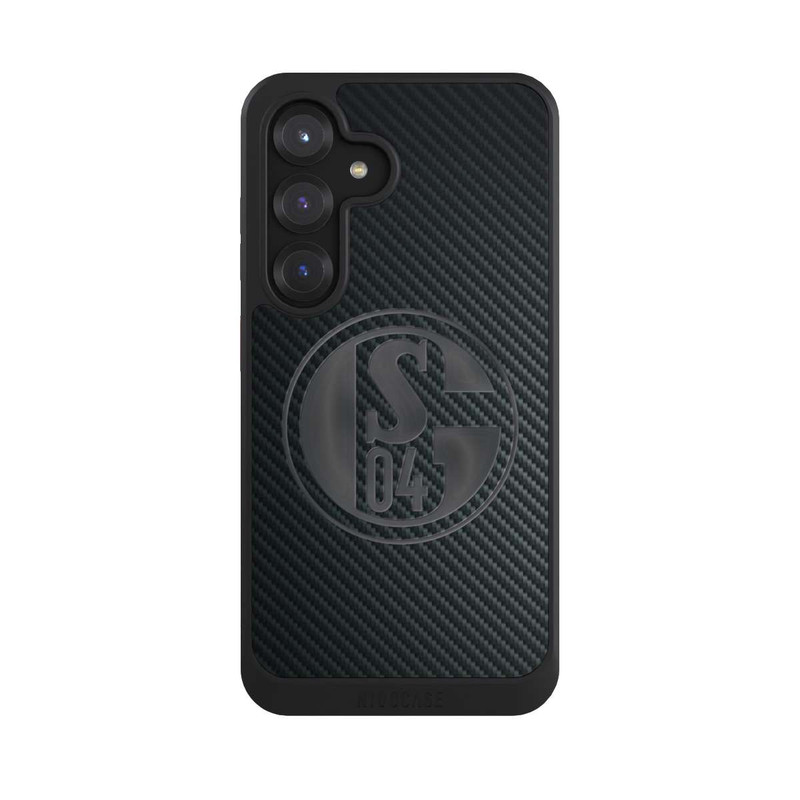 Galaxy S25 NIVOcore Schalke 04 Carbon Look