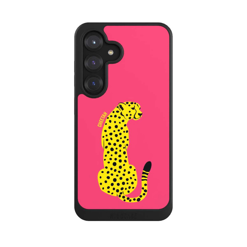 Galaxy S25 NIVOcore Colourful Yellow Cat