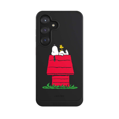 Samsung Galaxy S25 NIVOcore Transparent Snoopy and Woodstock Classic