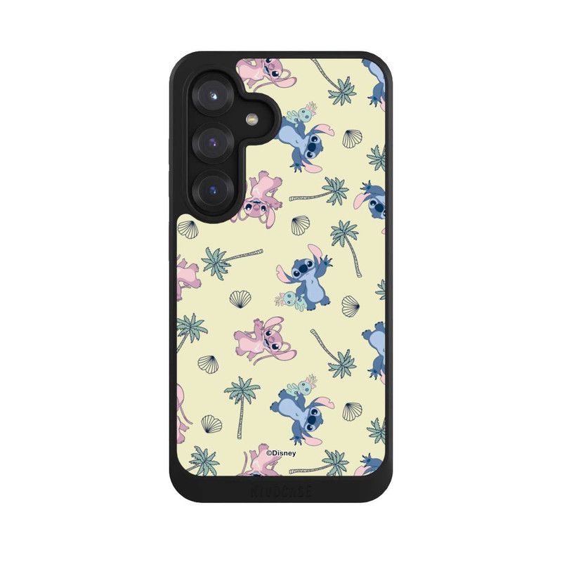 Galaxy S25 NIVOcore Stitch Summer Yellow Pattern