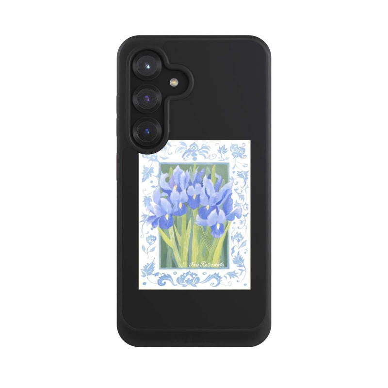 Galaxy S25 NIVOcore Blue Iris, by Jennifer Abbott