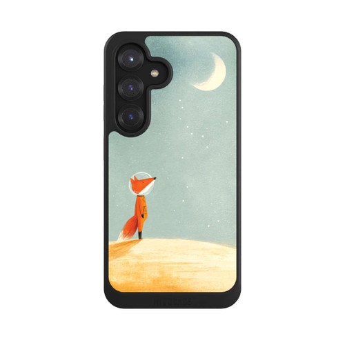 Samsung Galaxy S25 NIVOcore Fuchs im Mondlicht