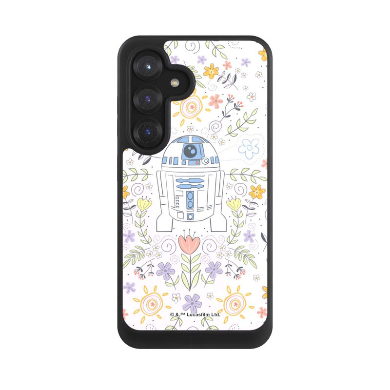 Galaxy S25 NIVOcore R2D2 Blumen Muster