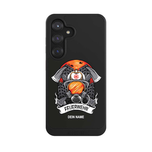 Samsung Galaxy S25 NIVOcore Feuerwehr Atemschutz Personalisierbar