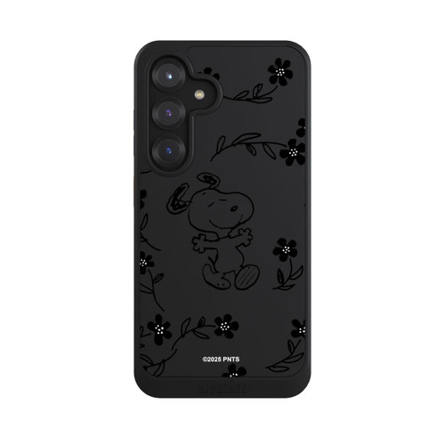 Samsung Galaxy S25 NIVOcore Snoopy und Flowers Transparent