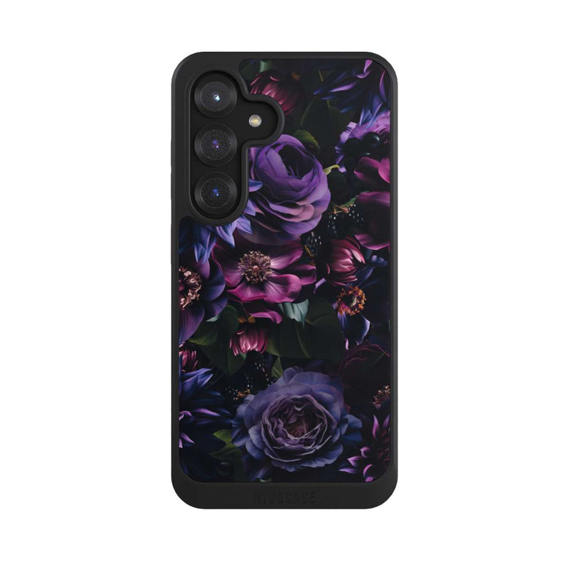 Galaxy S25 NIVOcore Dunkle Lila Blüten 