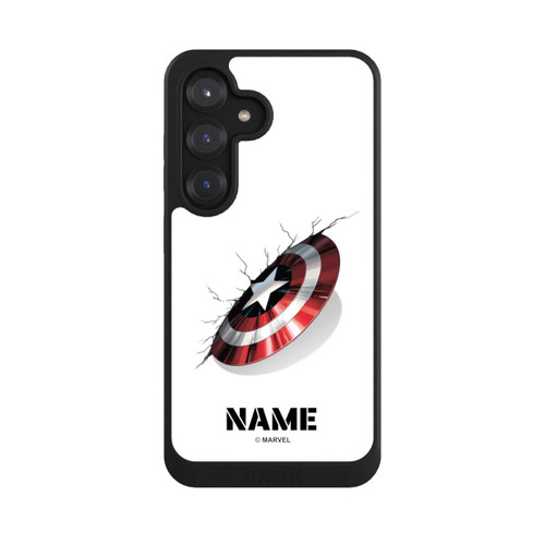 Samsung Galaxy S25 NIVOcore Captain America Shield Personalisierbar