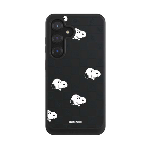 Samsung Galaxy S25 NIVOcore Snoopy Checked Pattern