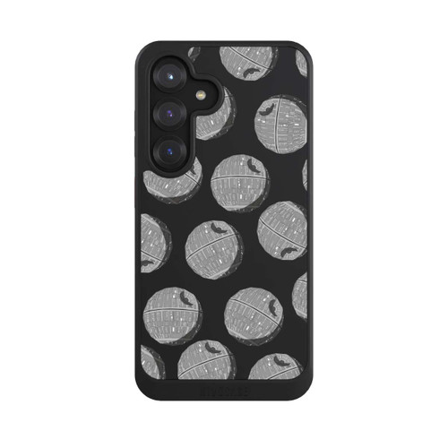 Samsung Galaxy S25 NIVOcore Death Star Pattern Transparent