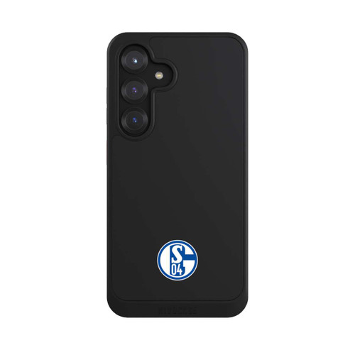 Samsung Galaxy S25 NIVOcore FC Schalke 04 Logo Klein Transparent