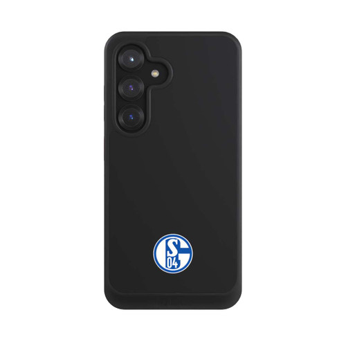 Samsung Galaxy S25 NIVOcore FC Schalke 04 Logo Klein Transparent