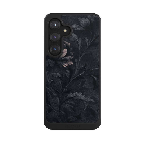 Samsung Galaxy S25 NIVOcore Dunkles Blumenmuster Vintage