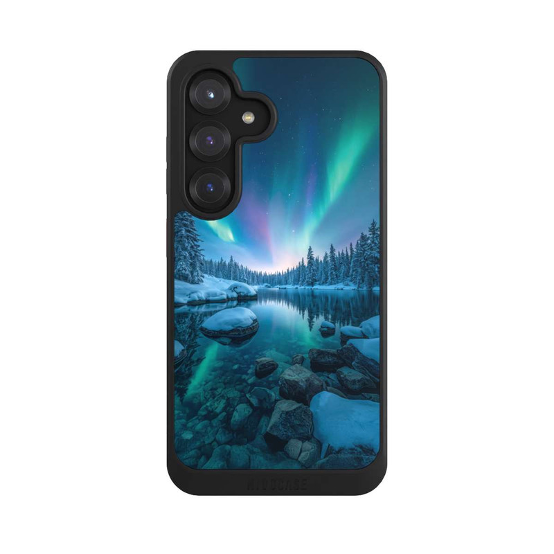 Galaxy S25 NIVOcore Aurores boréales Briller avec IA