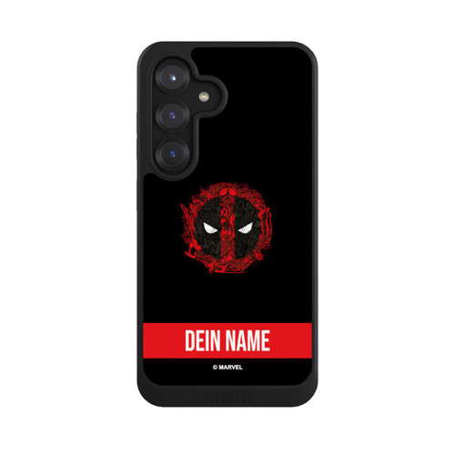 Samsung Galaxy S25 NIVOcore Deadpool Logo Personalisierbar
