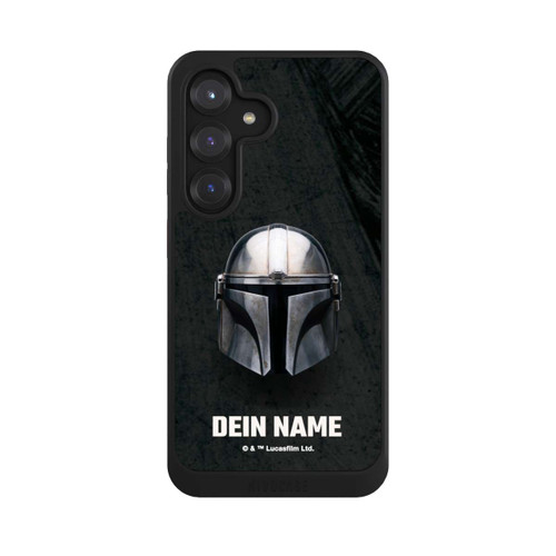 Samsung Galaxy S25 NIVOcore Star Wars Mandalorian Black Helmet personnalisable