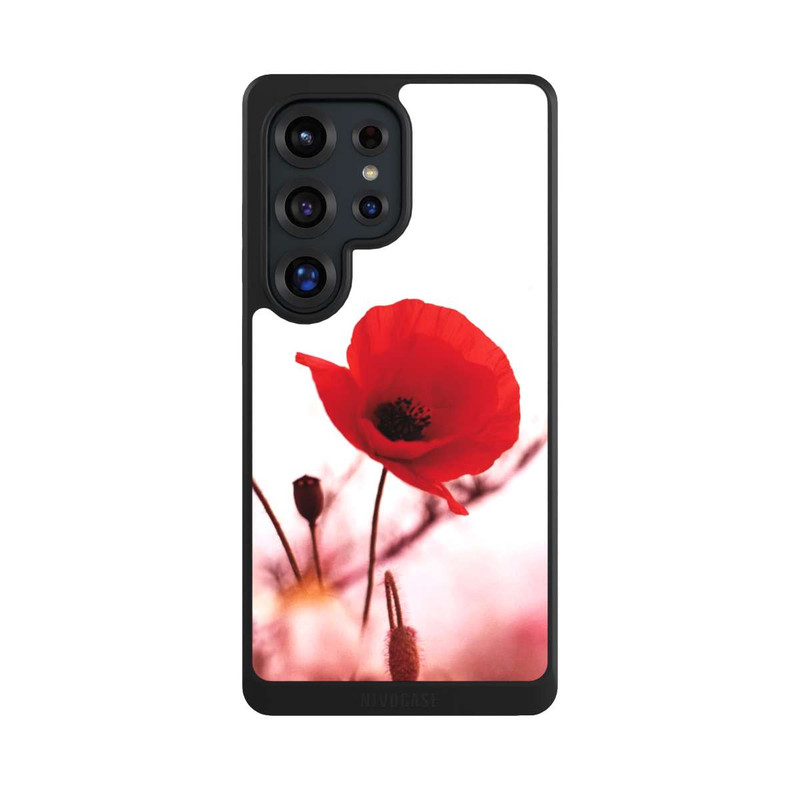 Galaxy S25 Ultra NIVOcore Red Flowers