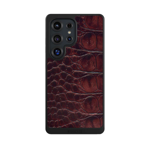 Samsung Galaxy S25 Ultra NIVOcore Cuir de Crocodile