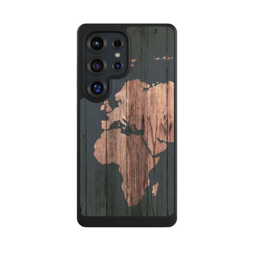 Samsung Galaxy S25 Ultra NIVOcore Wooden World Map