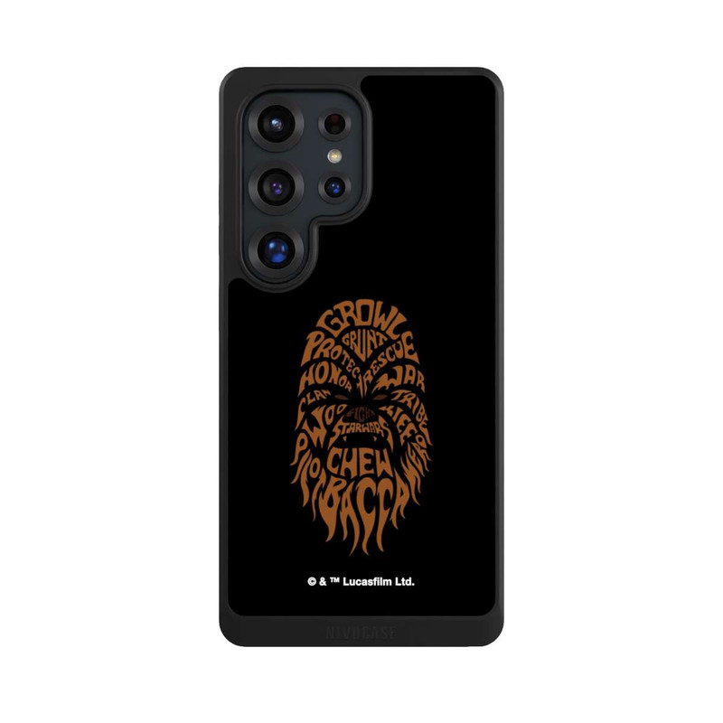 Galaxy S25 Ultra NIVOcore Chewbacca Typo Grafisch