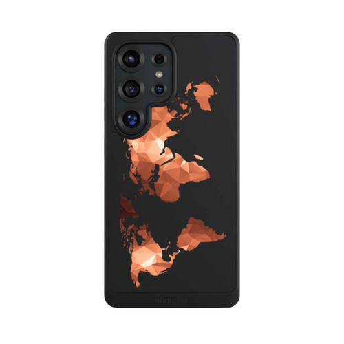 Samsung Galaxy S25 Ultra NIVOcore Worldmap Triangle transparent