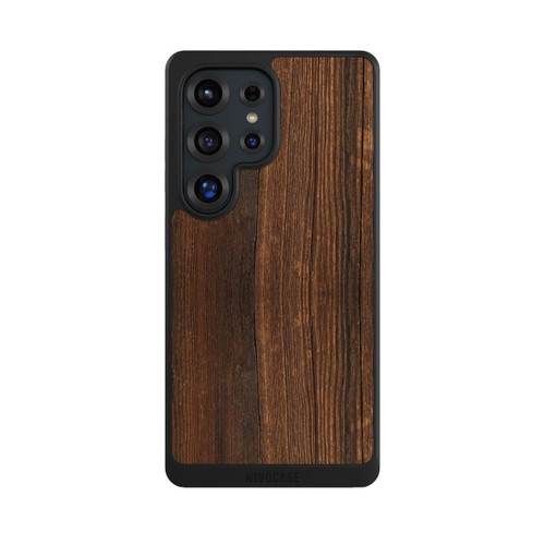 Samsung Galaxy S25 Ultra NIVOcore Look Bois de Noyer