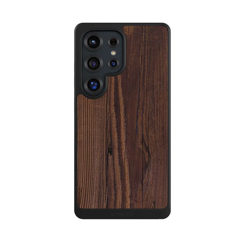 Galaxy S25 Ultra NIVOcore Look Grain du Bois