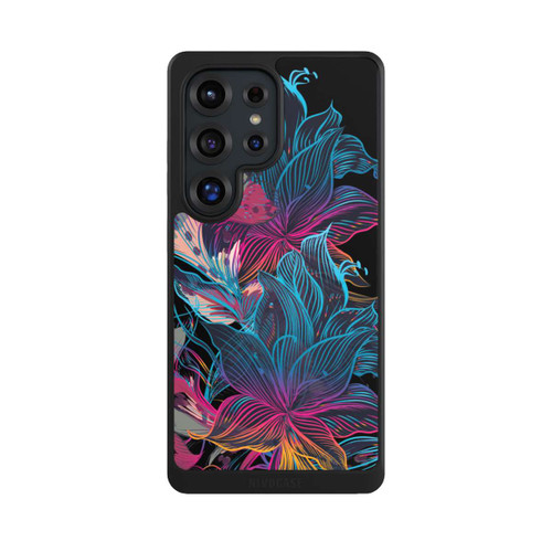 Samsung Galaxy S25 Ultra NIVOcore Le pouvoir des fleurs néon