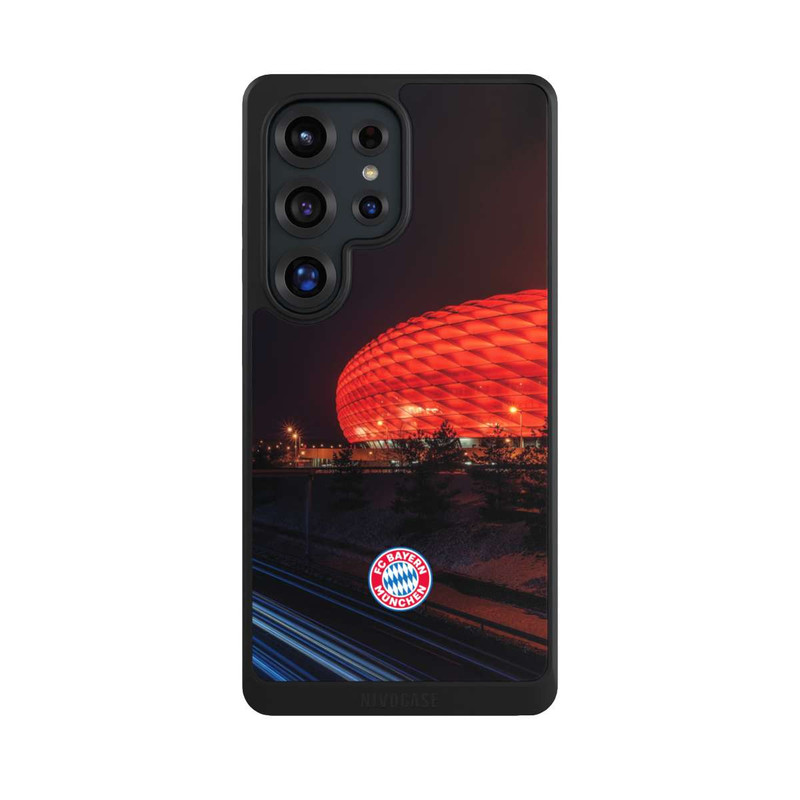 Galaxy S25 Ultra NIVOcore Allianz Arena bei Nacht FCB