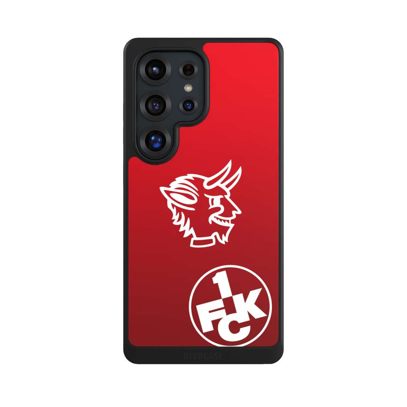 Galaxy S25 Ultra NIVOcore Teufelskopf FCK auf Rot