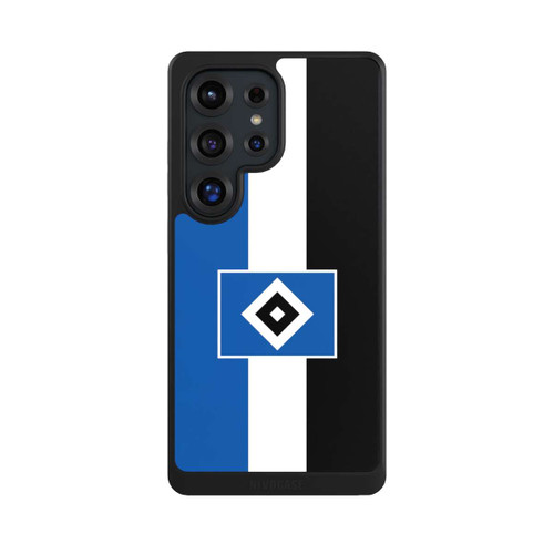 Samsung Galaxy S25 Ultra NIVOcore HSV Streifen - Blau-Weiß-Schwarz