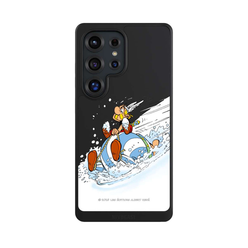 Galaxy S25 Ultra NIVOcore Asterix & Obelix Schlitten Transparent