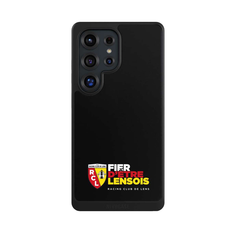 Galaxy S25 Ultra NIVOcore RC Lens Logo Schwarz Unten