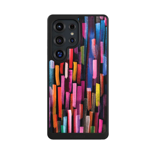 Samsung Galaxy S25 Ultra NIVOcore Colourful Brushstrokes Black