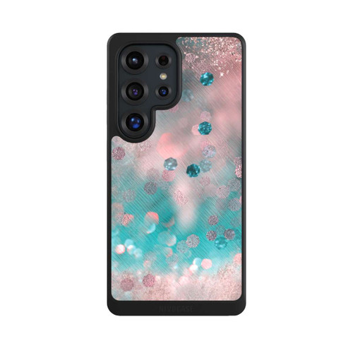 Samsung Galaxy S25 Ultra NIVOcore Turquoise Glamour Glitter Look