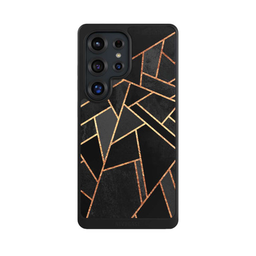Samsung Galaxy S25 Ultra NIVOcore Schwarze Nacht Gold Druck