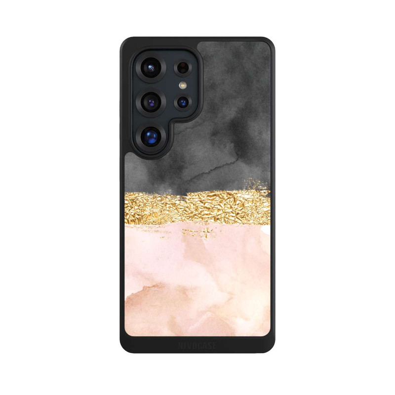 Galaxy S25 Ultra NIVOcore Golden Line Look
