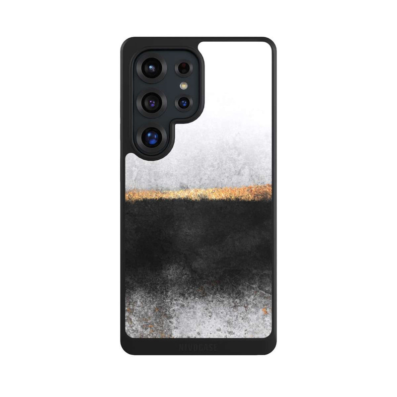 Galaxy S25 Ultra NIVOcore Soot and Gold Print