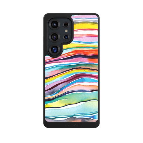 Samsung Galaxy S25 Ultra NIVOcore Watercolor Agate Layers
