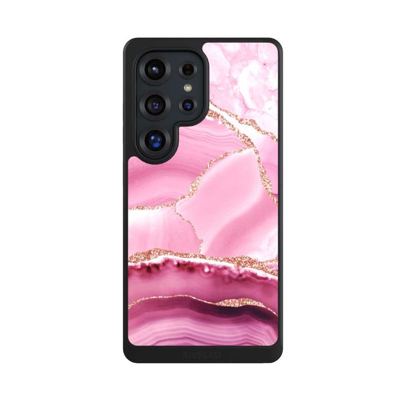 Galaxy S25 Ultra NIVOcore Meerjungfrauen Pink Marmor