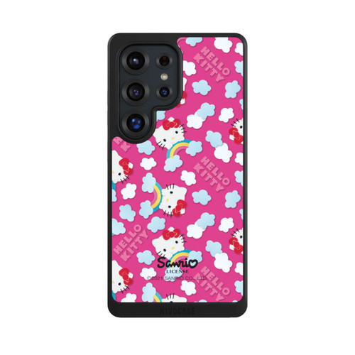 Samsung Galaxy S25 Ultra NIVOcore Hello Kitty Regenbogenmuster