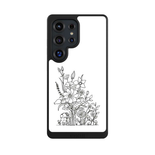 Samsung Galaxy S25 Ultra NIVOcore Flowers Line Art