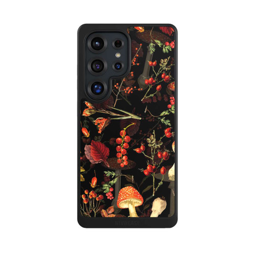 Samsung Galaxy S25 Ultra NIVOcore Mushroom Pattern Black