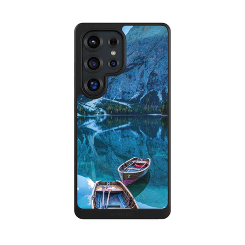 Samsung Galaxy S25 Ultra NIVOcore Nature Lake Boat