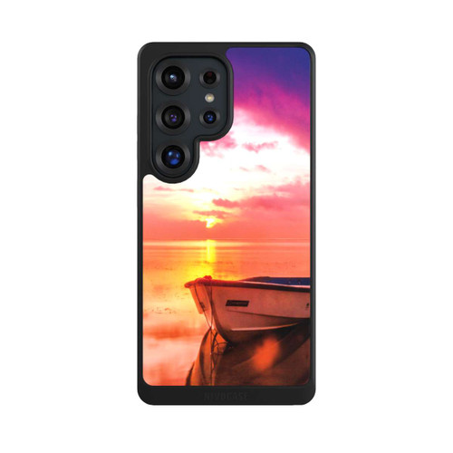 Samsung Galaxy S25 Ultra NIVOcore Beach Dawn Boat