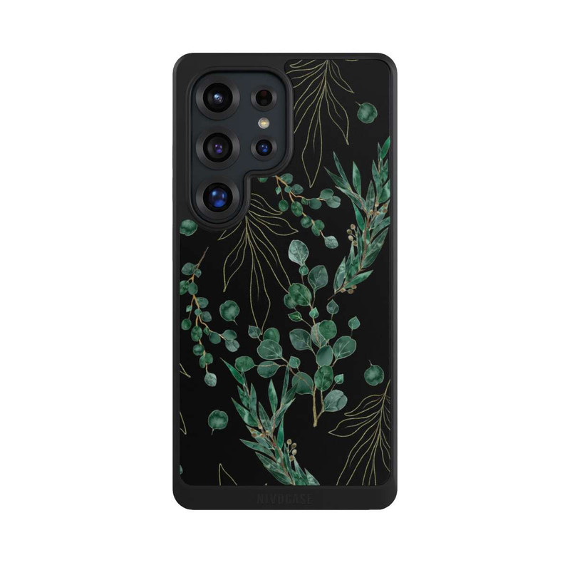 Galaxy S25 Ultra NIVOcore Eucalyptus Leaves black